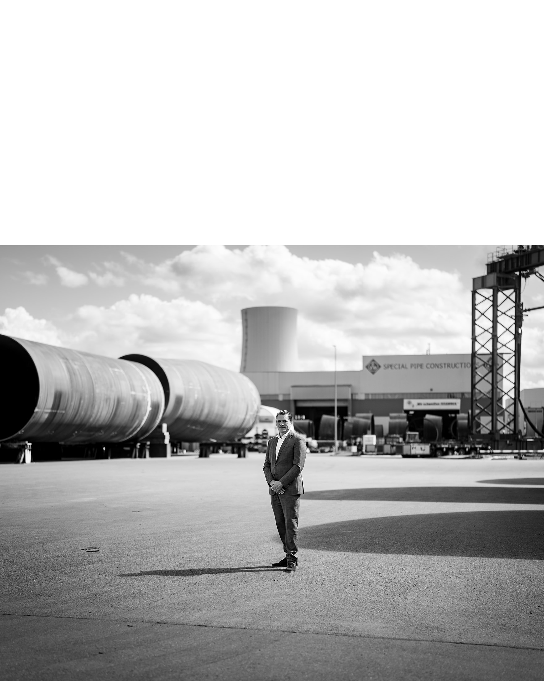 Jens Aurel Scharner, CEO Rostock Port GmbH für Aufruhr, das Magazin der Stiftung Mercator – 2025