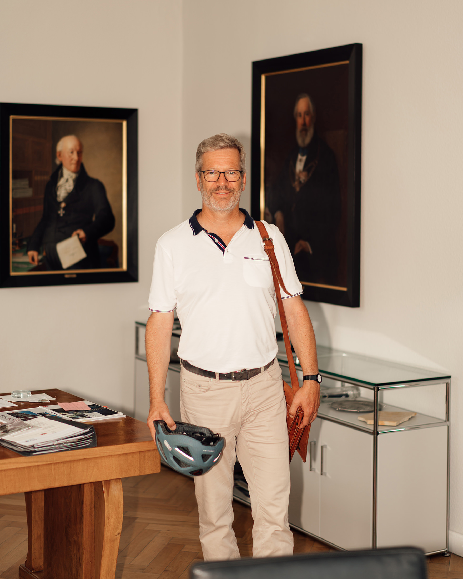 Stefan Fassbinder, Oberbürgermeister der Hansestadt Greifswald für Taz FuturZwei – 2023