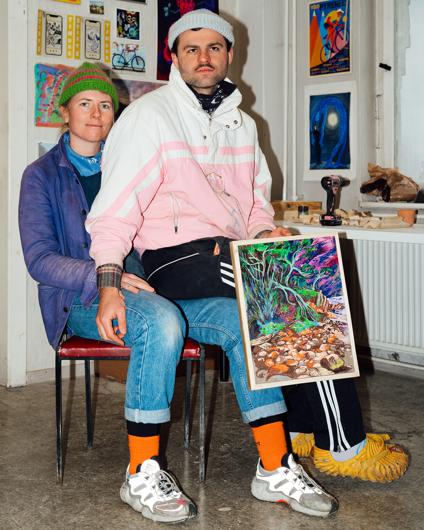 Künstlerduo Athletics of Desire, Juliane Borths und Akardij Blinow – 2024