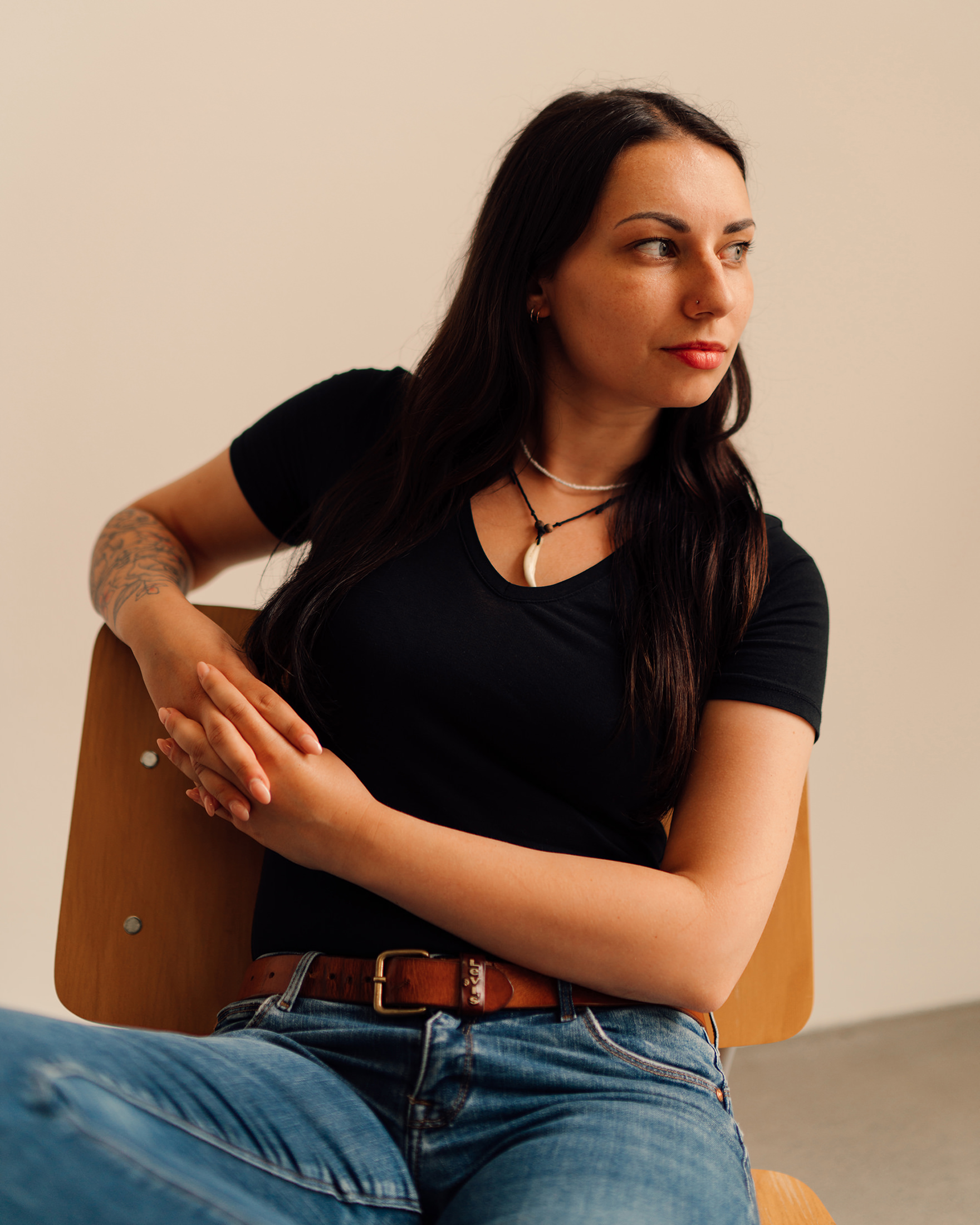 Nina Reichert, zum Thema freiwillige Sterilisation für DER SPIEGEL – 2023